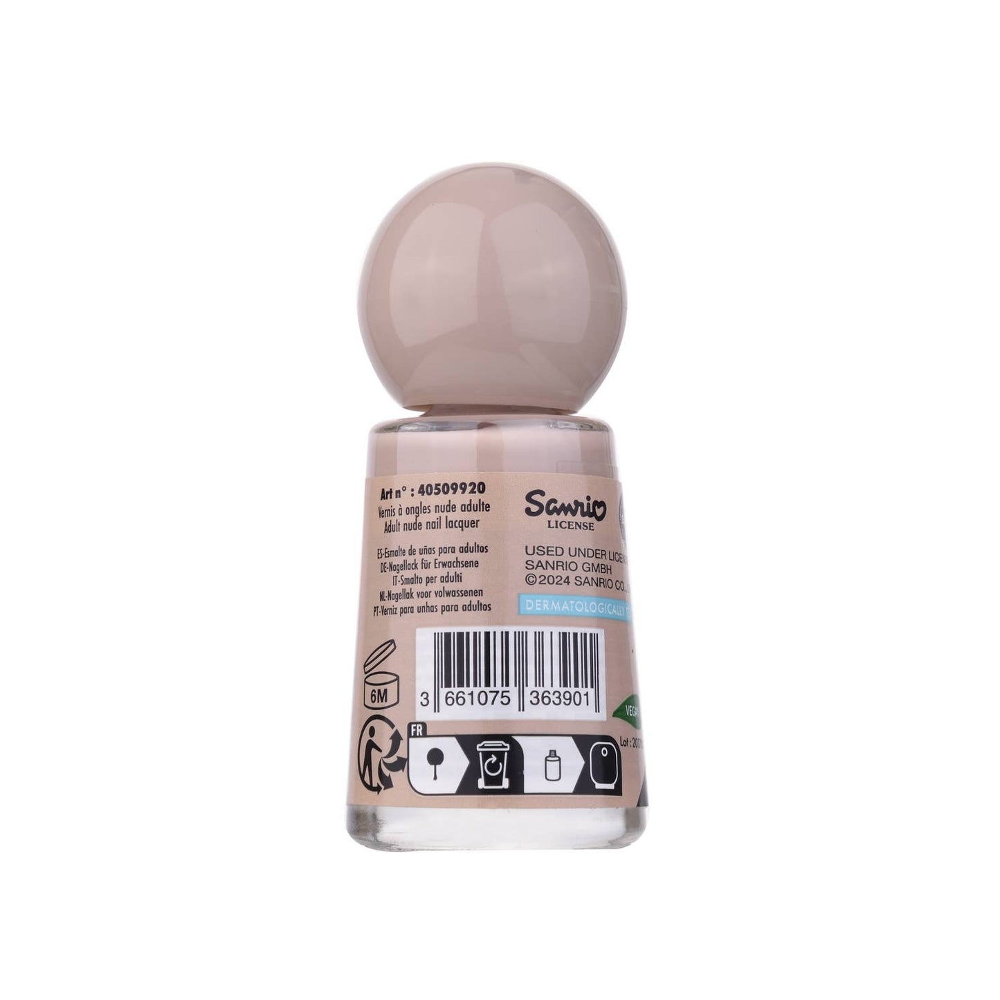 Melody nail polish BEIGE 9 ml