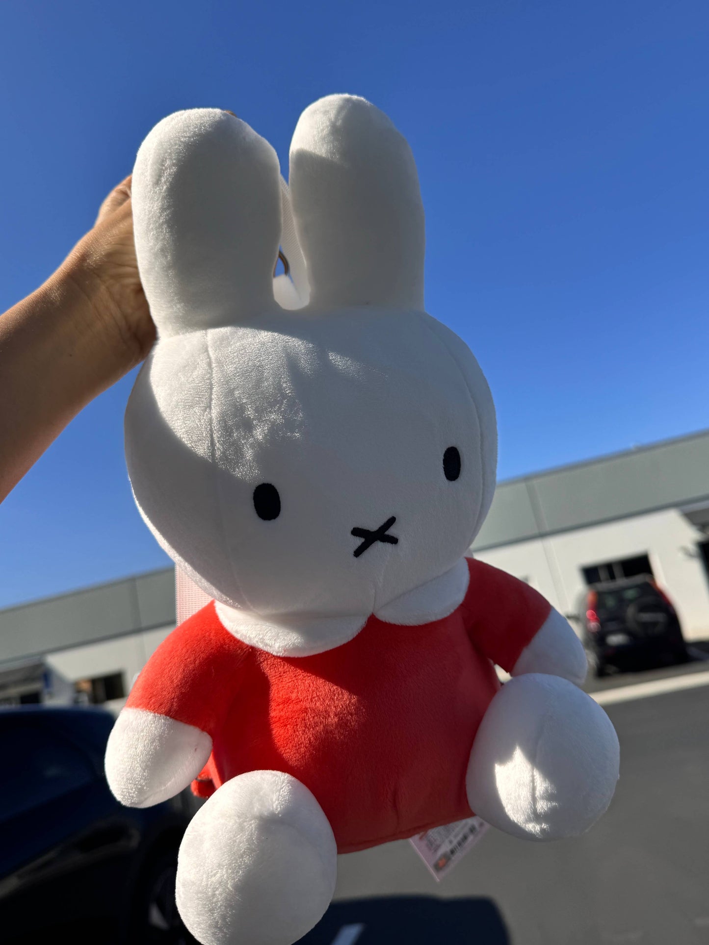Miffy Backpack is Back! Plush Point Backpack Deco Bag Pouch