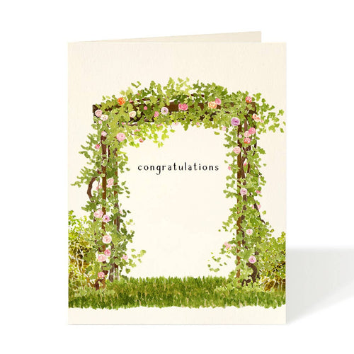 Rose Arbor -- Wedding Card - Front & Company: Gift Store