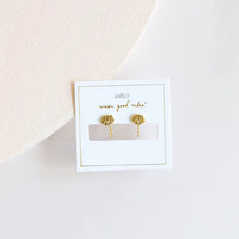 Load image into Gallery viewer, Icon Huggies - Lotus Flower - Earring
