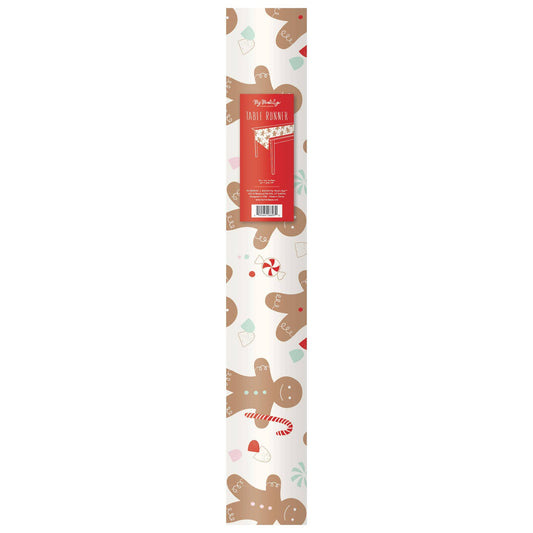 PLTBR100 - Classic Gingerbread Paper Table Runner