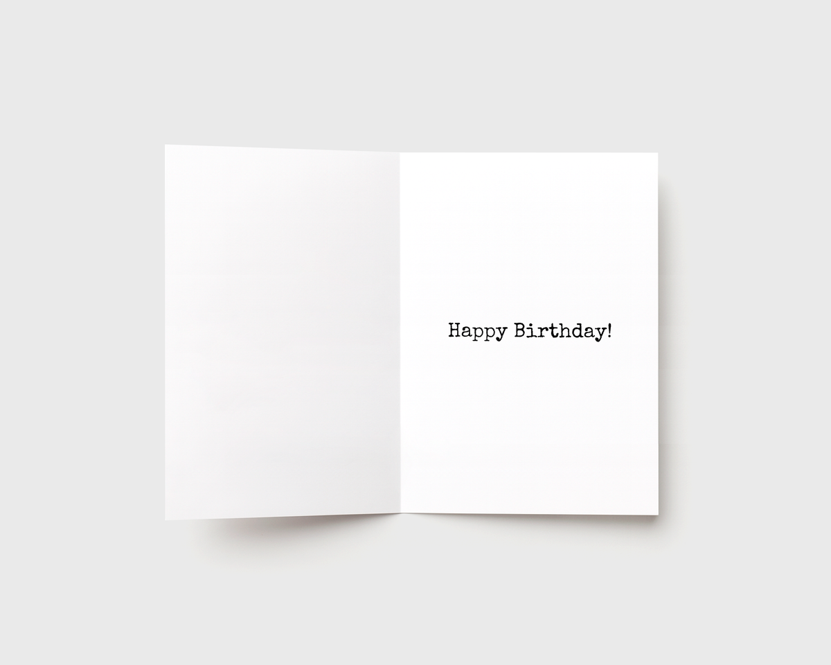 40th Birthday- Cat Lover Funny Animal Card