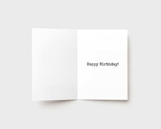 40th Birthday- Cat Lover Funny Animal Card