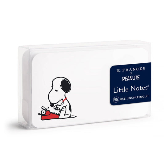 E. Frances x Peanuts™ Snoopy Typing Little Notes®