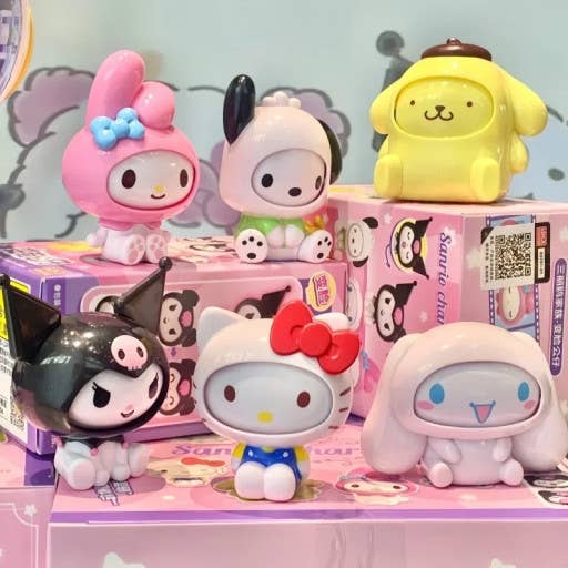 Sanrio Face off Collectable blind Random Figure BOX
