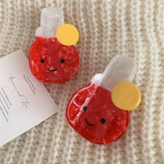 Cute Table Tennis Hair Claw, Sports-Inspired Hair Accessory