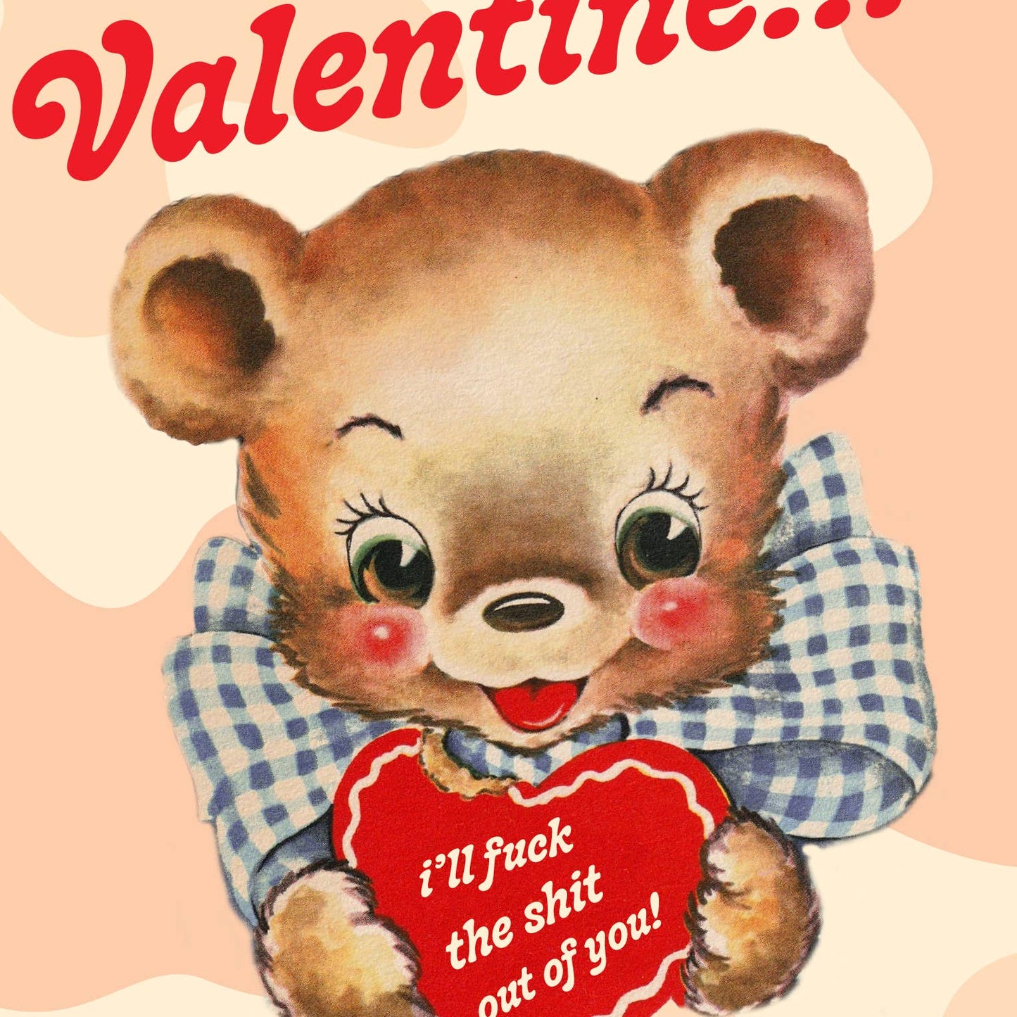 LOVE BEAR valentine card