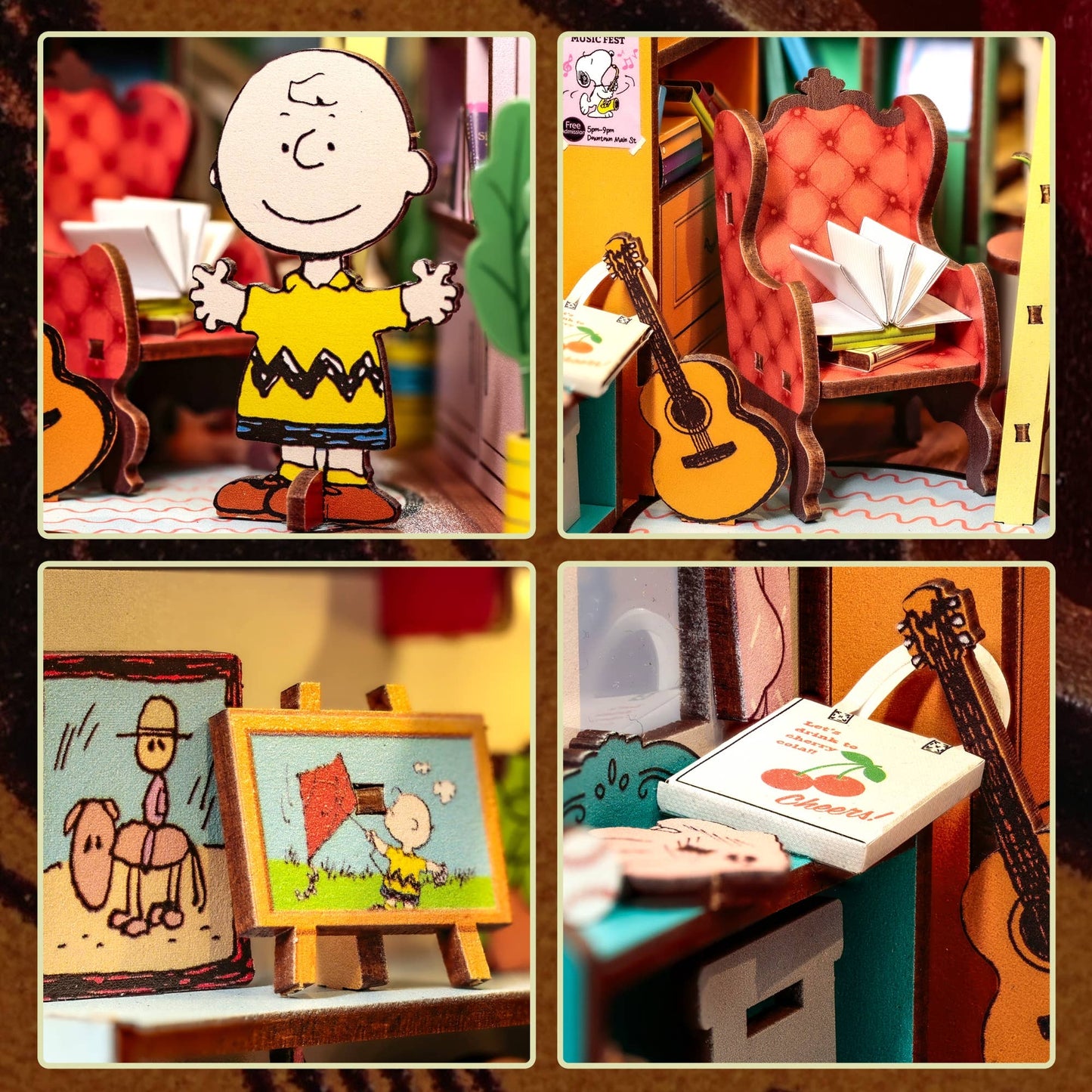 Peanuts Storybook Corner - DIY Book Nook Kit