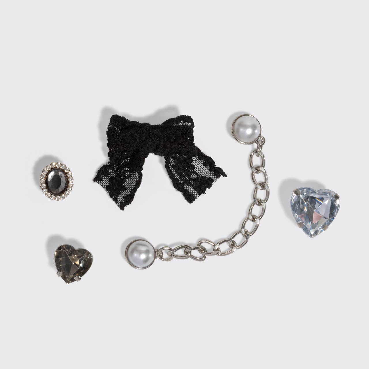 KitschPop Charms 6pc Set - Vintage Black