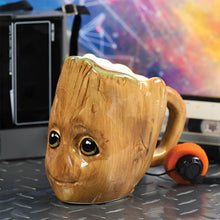 Load image into Gallery viewer, Guardians of the Galaxy Baby Groot Ceramic 3D Sculpted Mug
