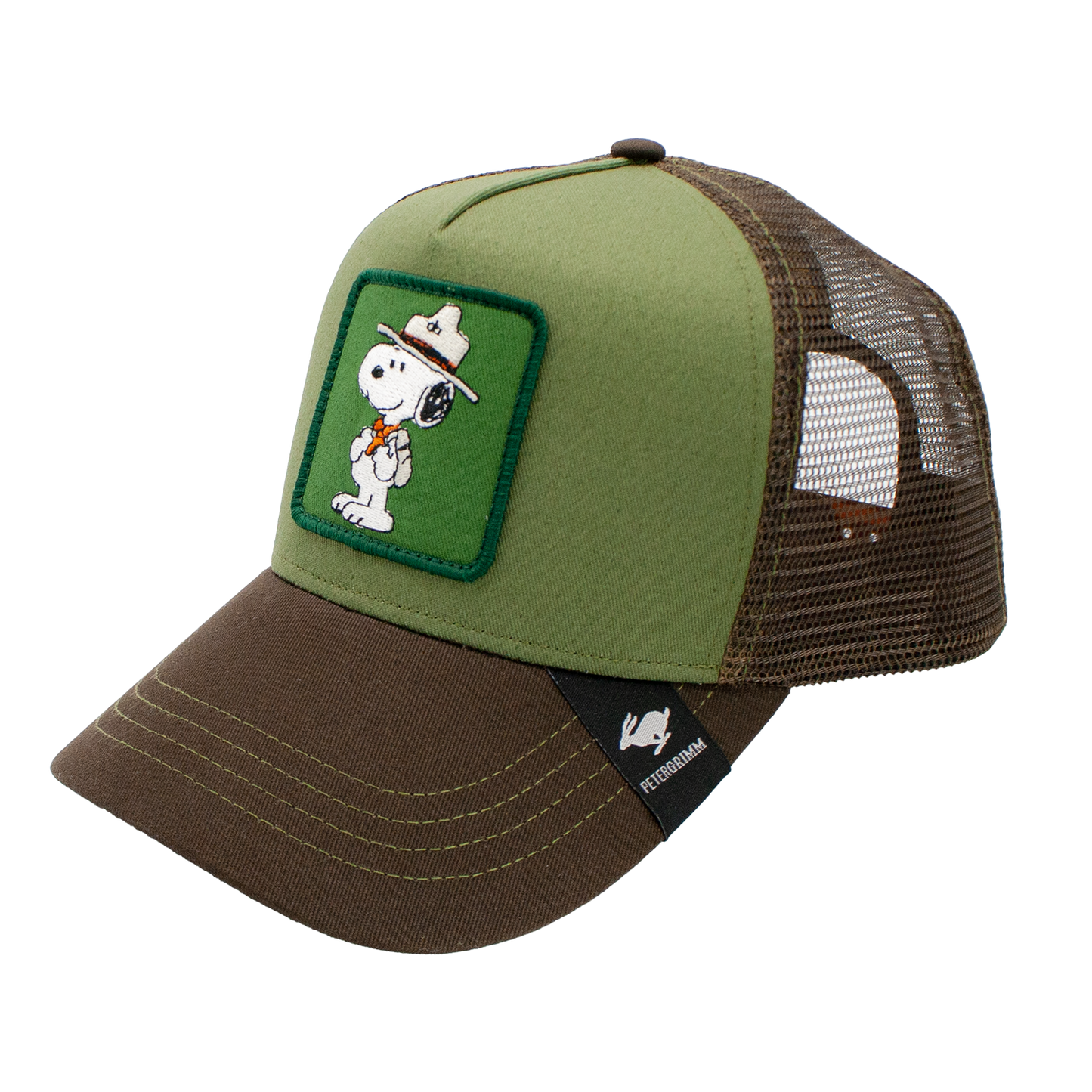 Beagle Scout Cotton Mesh Trucker Adjustable Peanuts Cap