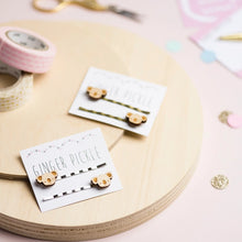 Load image into Gallery viewer, Wooden Koala Hair Slides
