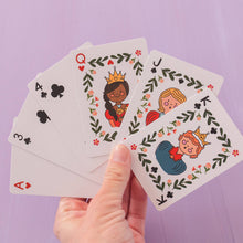 Load image into Gallery viewer, Lilac Library Card Deck Of Playing Cards
