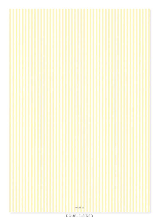 Seagulls and Waves Gift Wrap Double-Sided