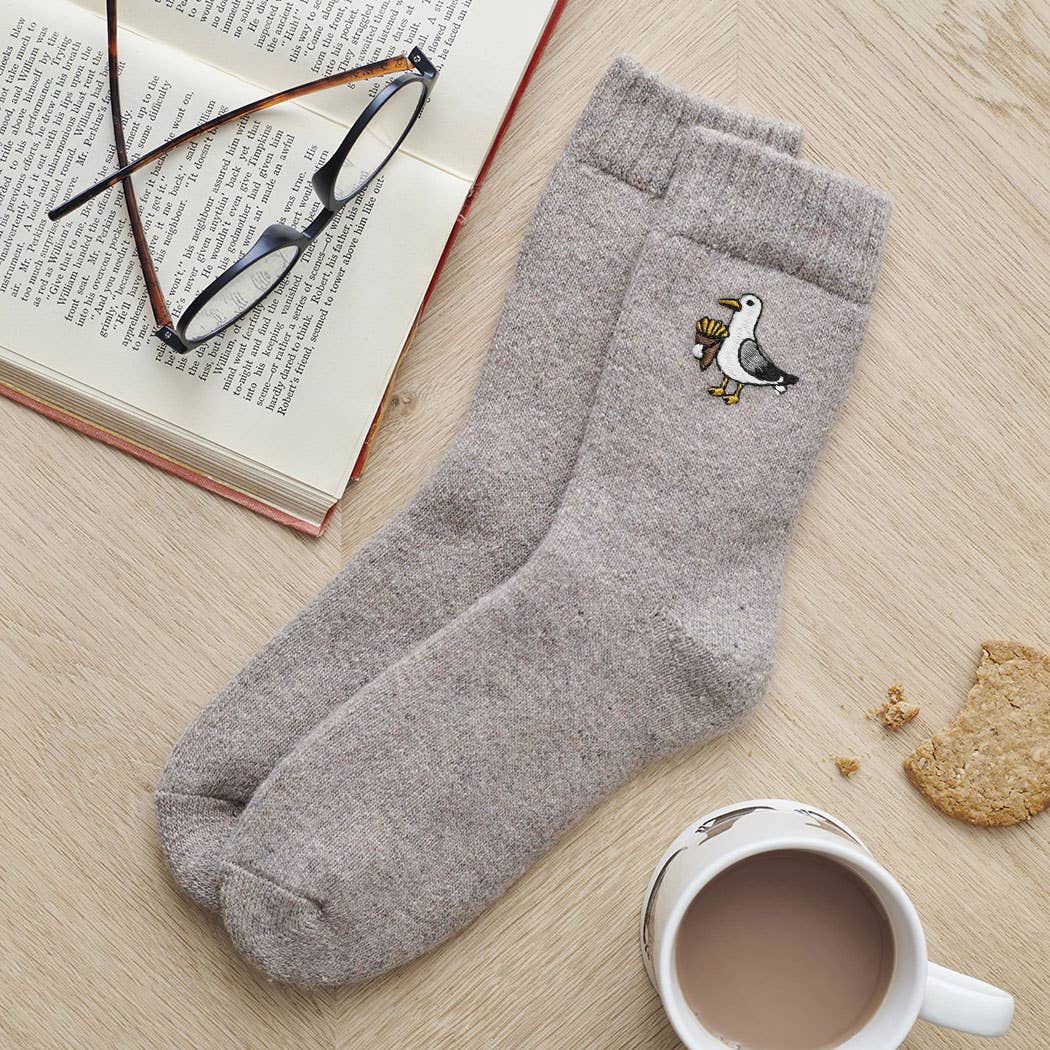 Seagull Coastal Wool Socks