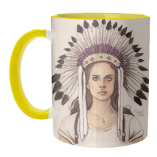 Load image into Gallery viewer, Mugs &#39;Lana Del Rey IV&#39; by Daniel Cash
