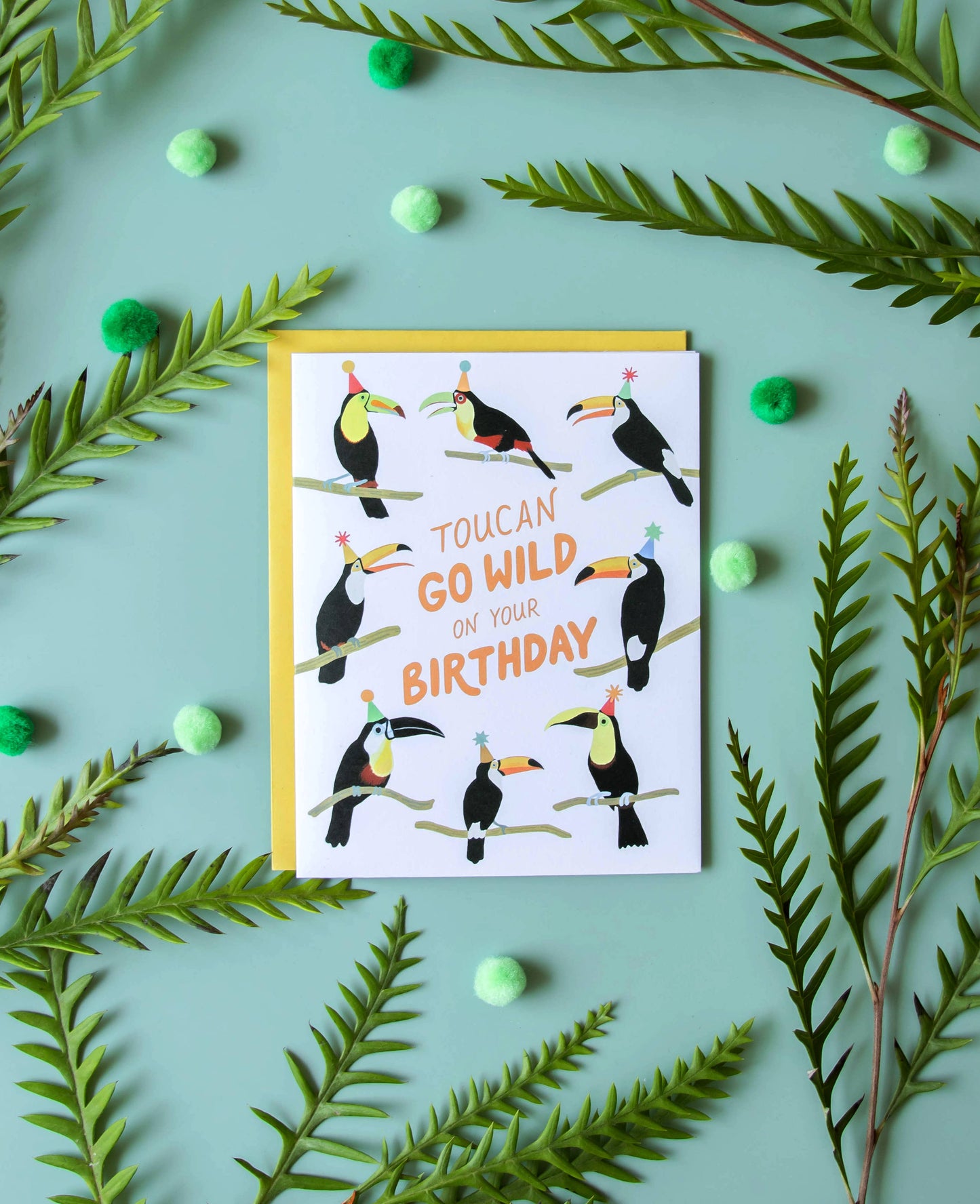Wild Toucan Birthday Card