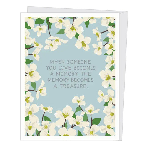 Memory Becomes a Treasure Card - Front & Company: Gift Store