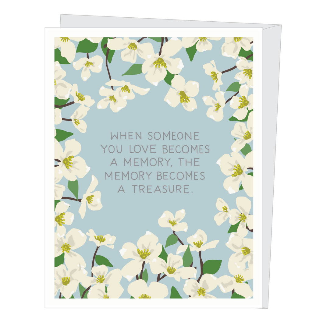 Treasured Memory Sympathy Card