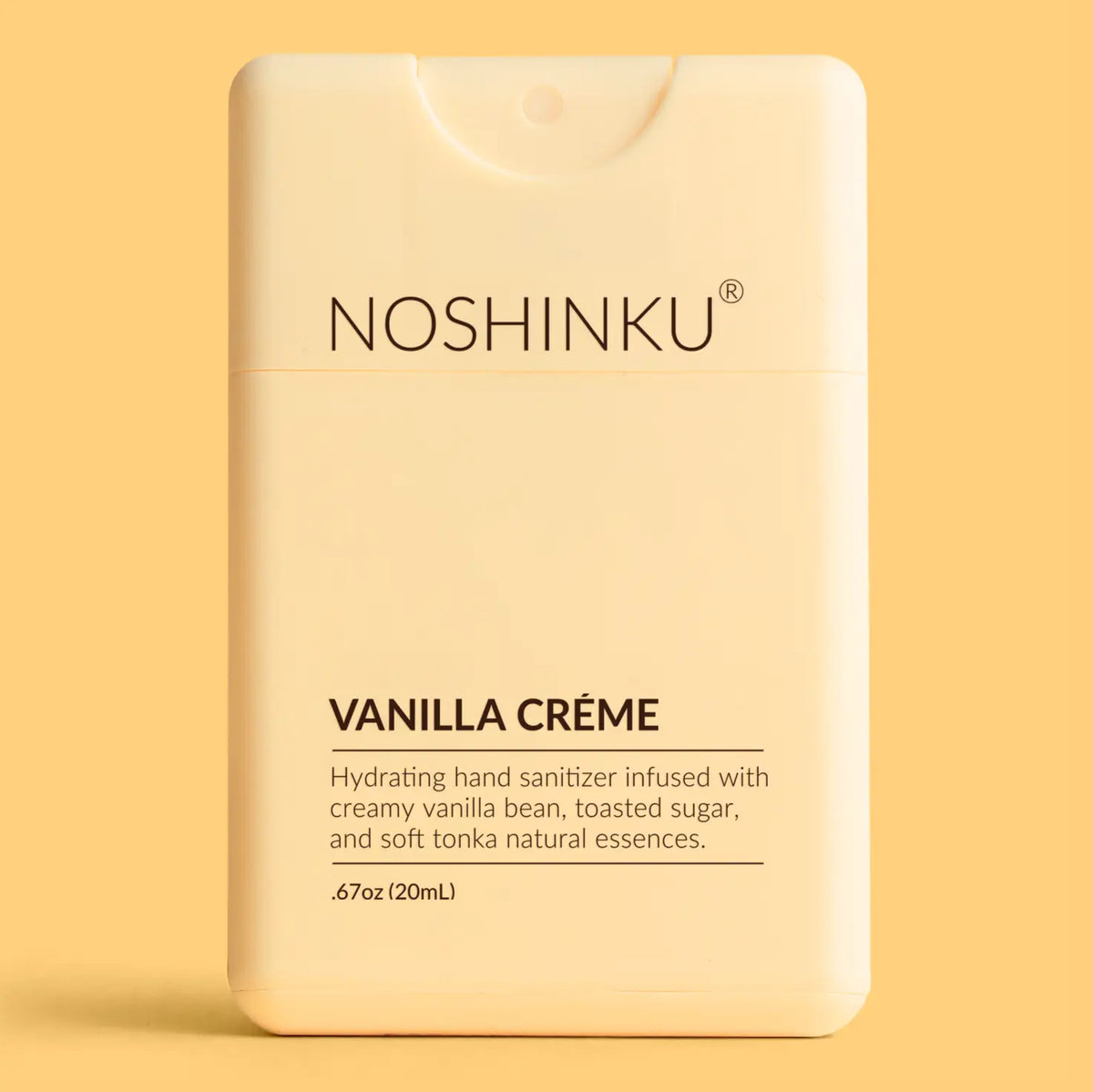 Refillable Vanilla Créme Hydrating Hand Sanitizer Spray
