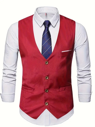 V Neck Smart Suit Vest - Front & Company: Gift Store