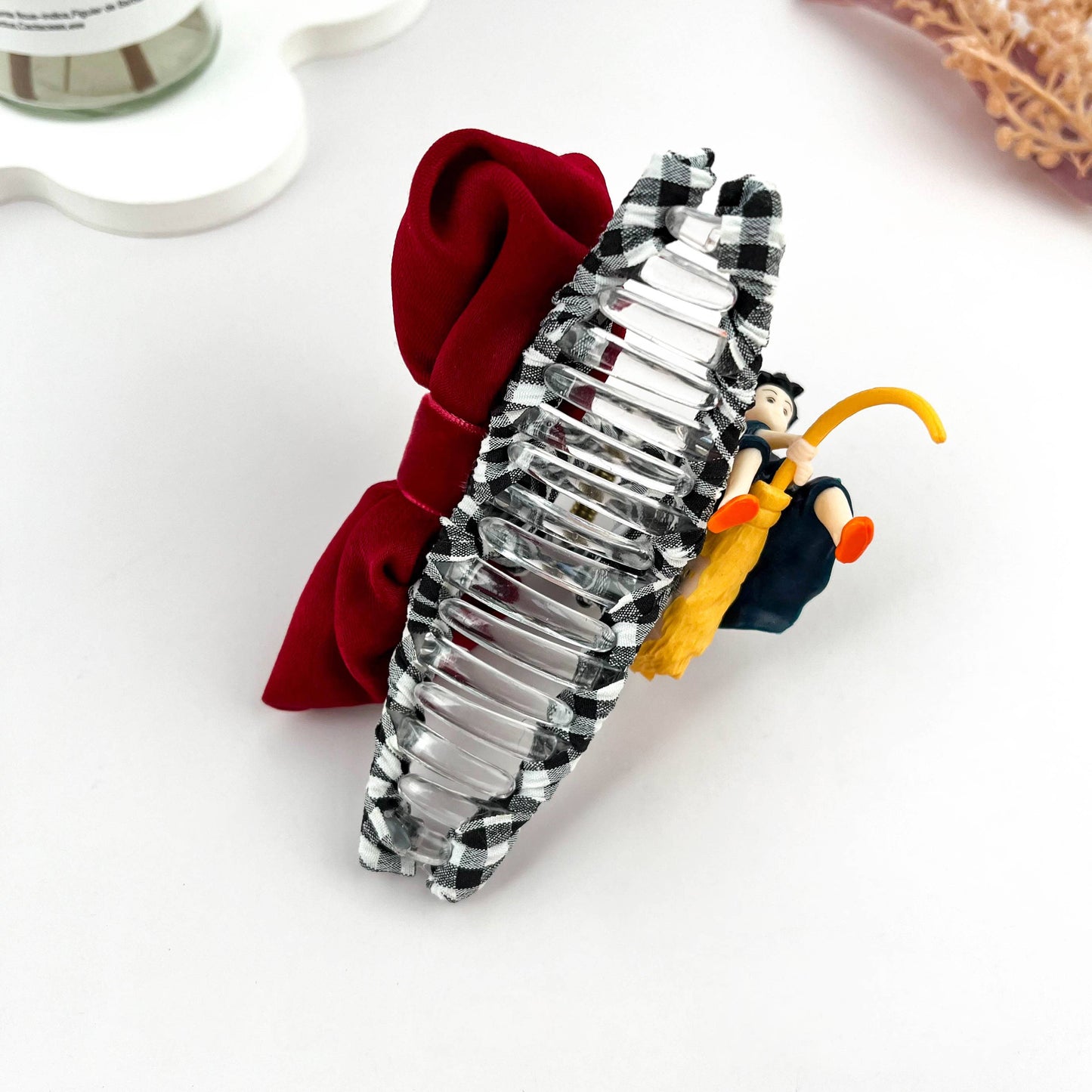 Magical Witch Bow Hair Claw
