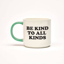 Load image into Gallery viewer, Peanuts Be Kind To All Kinds Mug
