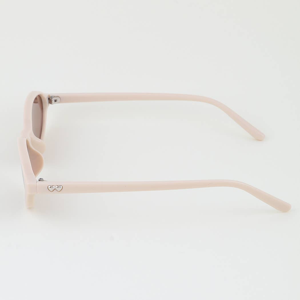 Twin Hearts Tinted Sunglasses