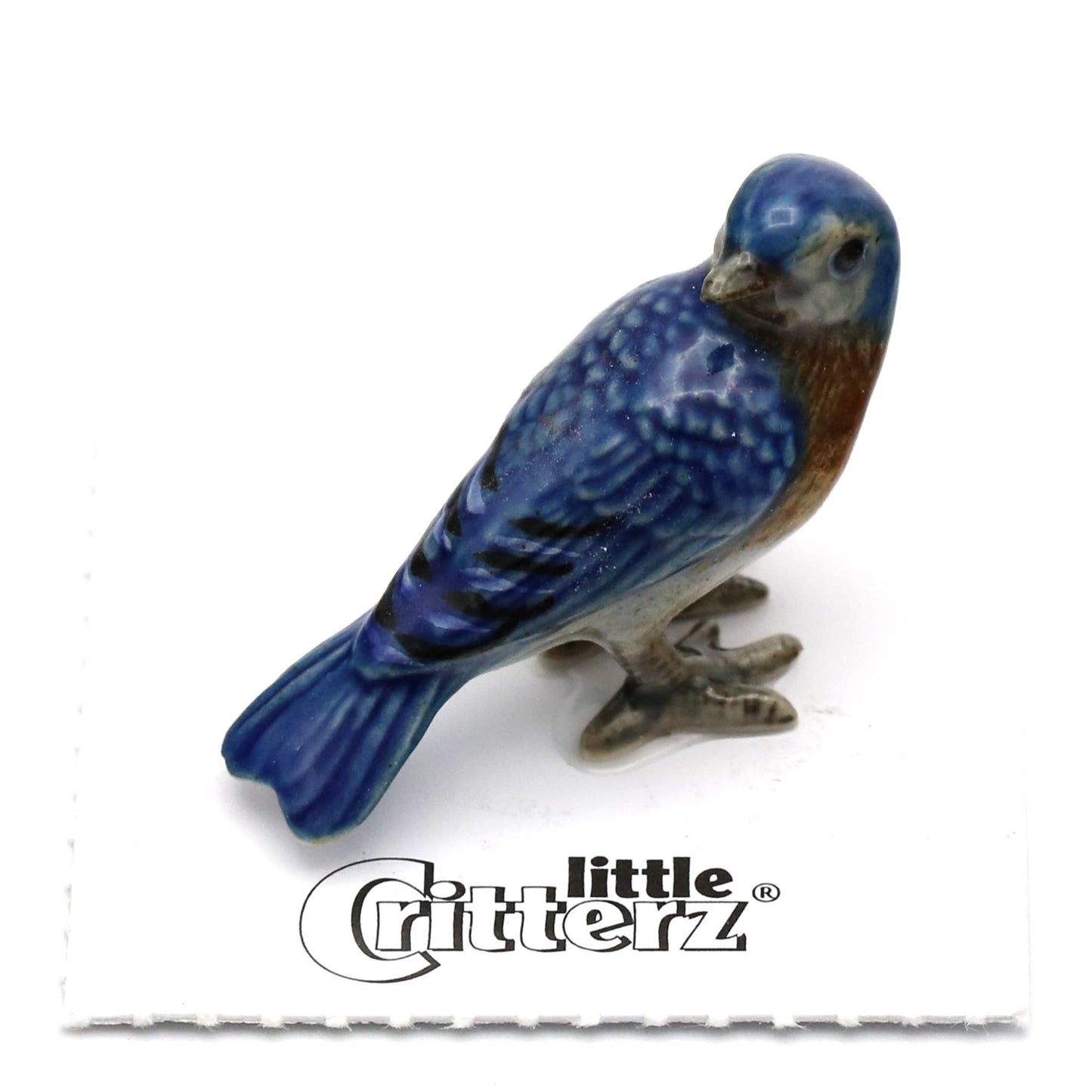 Melody Eastern Bluebird Porcelain Miniature