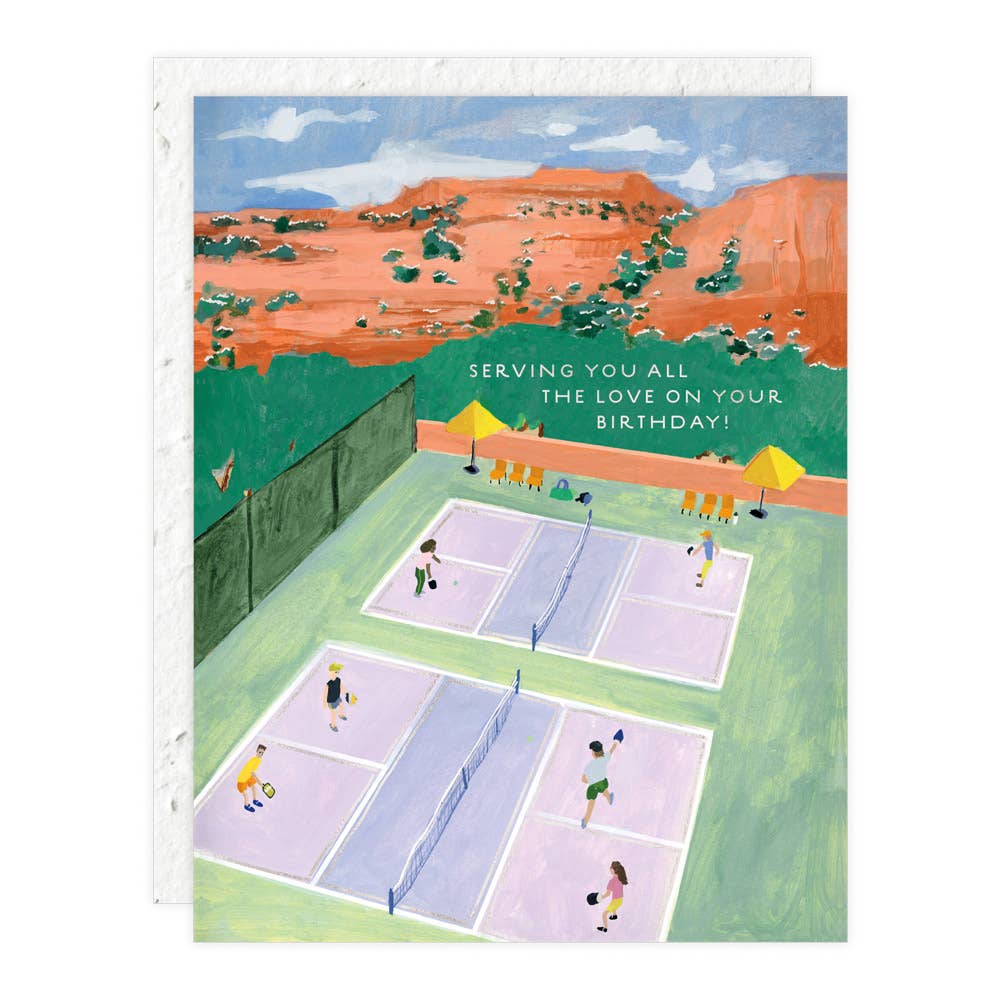 Pickleball - Birthday Card