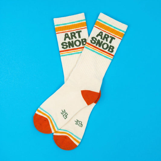 Art Snob Gym Crew Socks