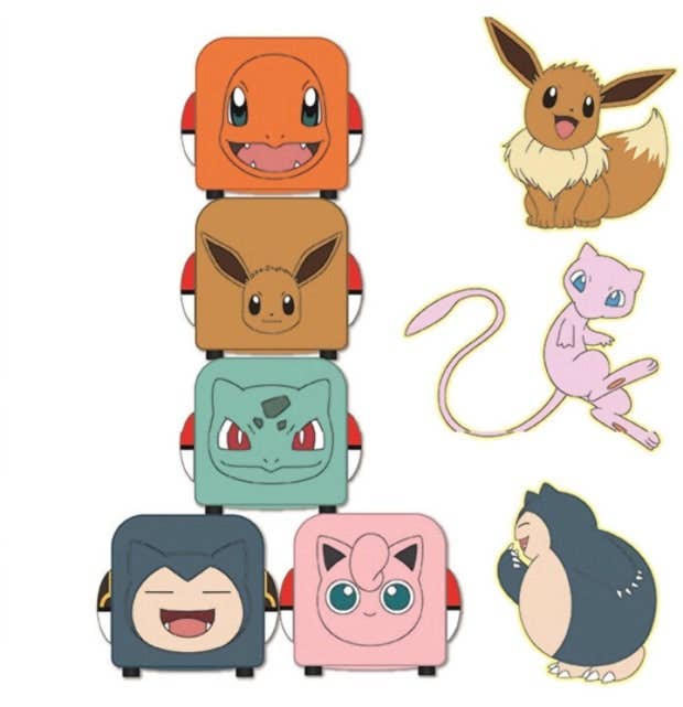 Pokemon Cube Pull-back Car Random Blind Capsule Toy