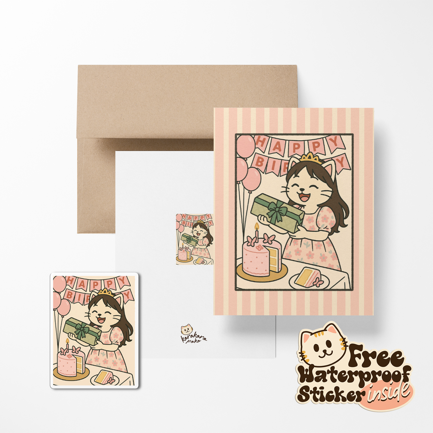 Gift of Smiles Korokoro Poko's Greeting Cards