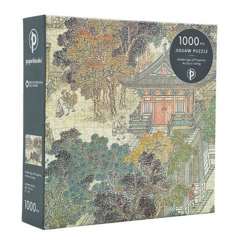 Golden Age of Prosperity 1000 Piece Jigsaw Puzzle, Deji Art Museum Collecti