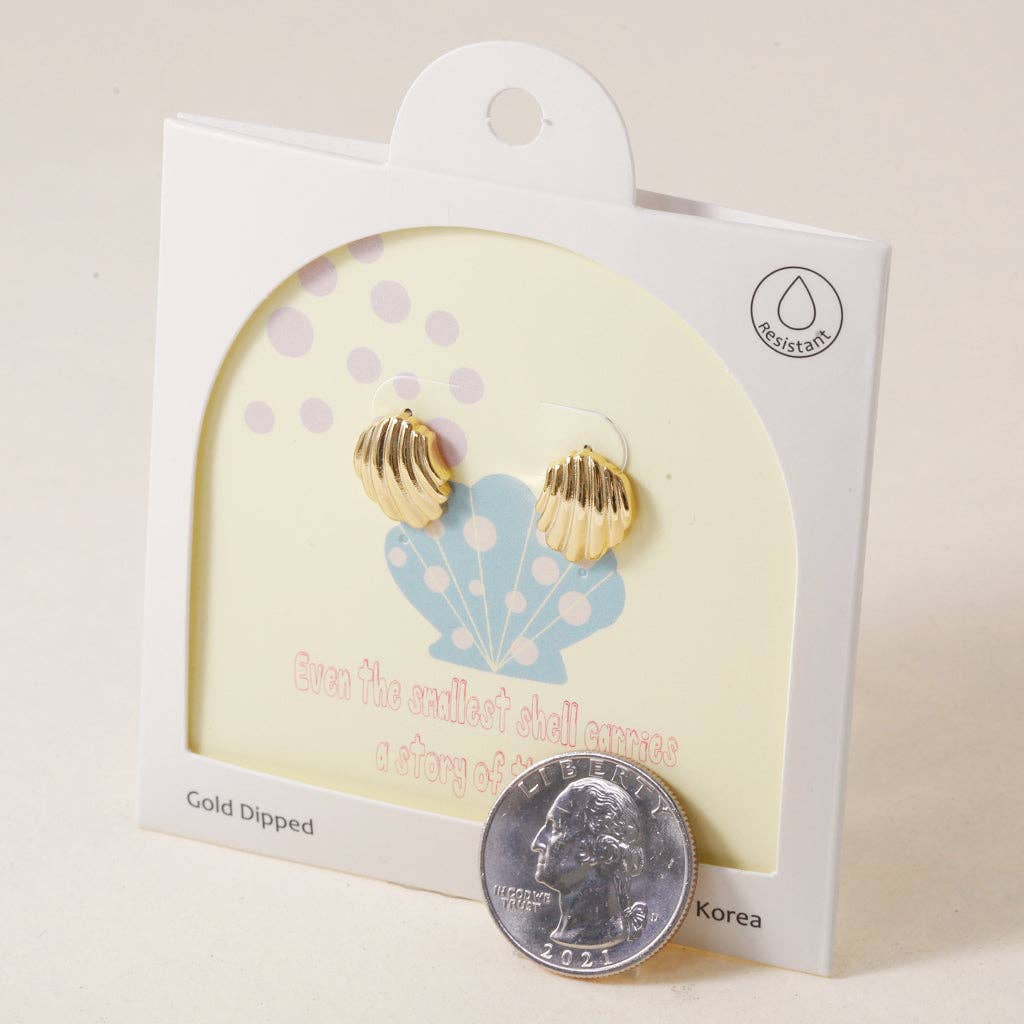 Shell Whisperor, earrings