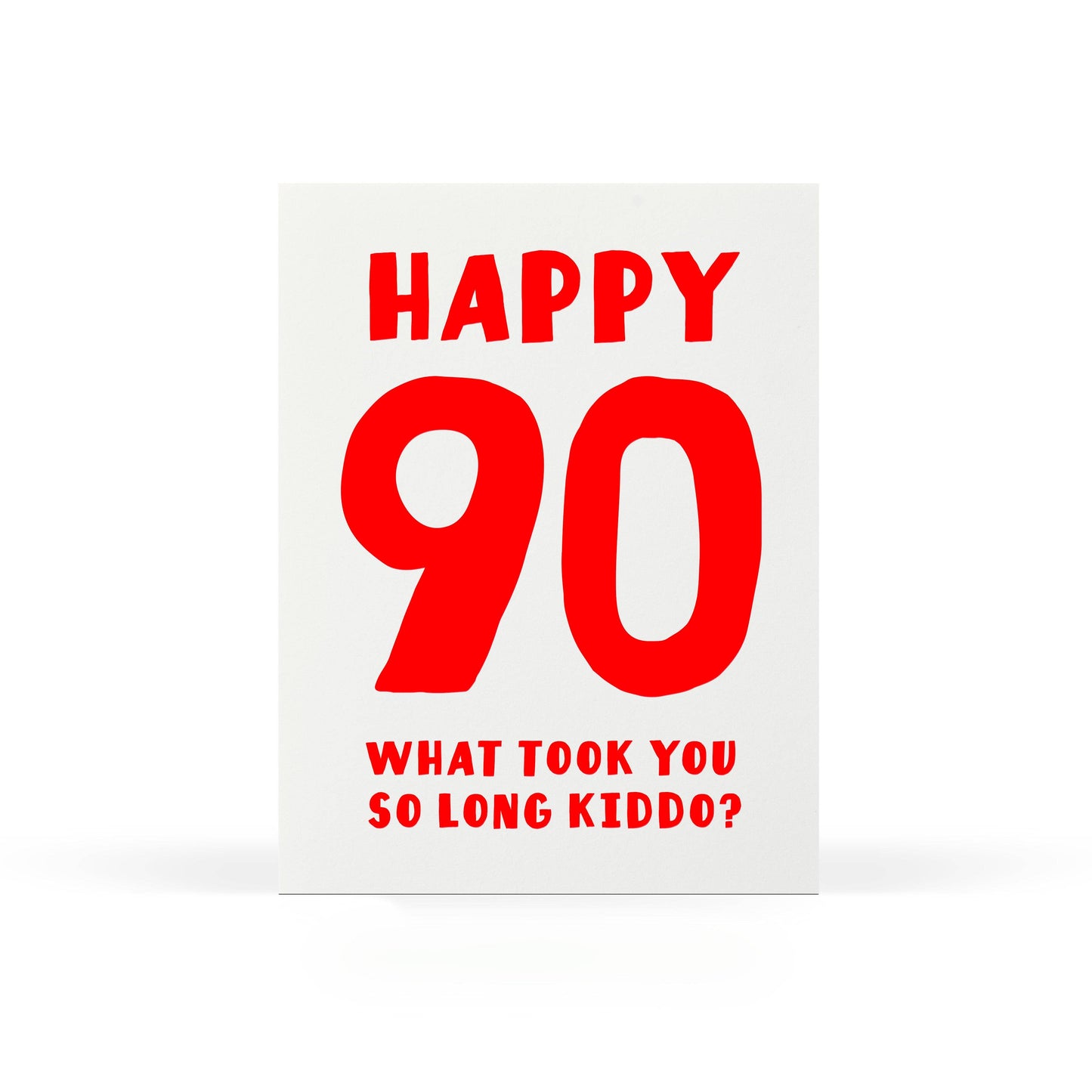 Happy 90 Birthday Card