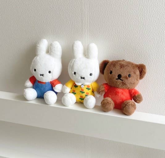 Limited Family Dress up Family Miffy Plush Bag Keychains