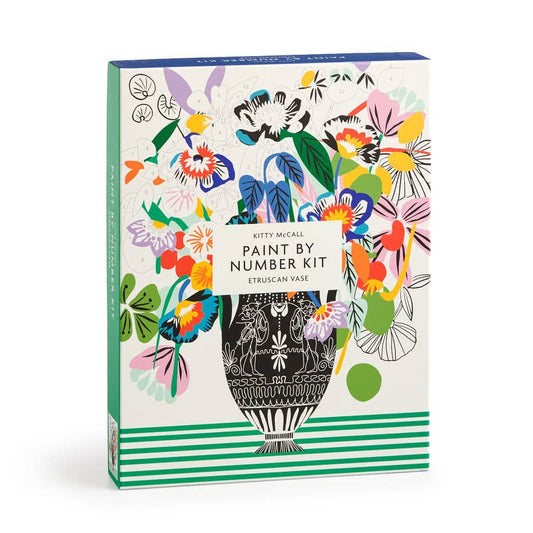 Kitty McCall Etruscan Vase 9 x 12" Paint by Number Kit