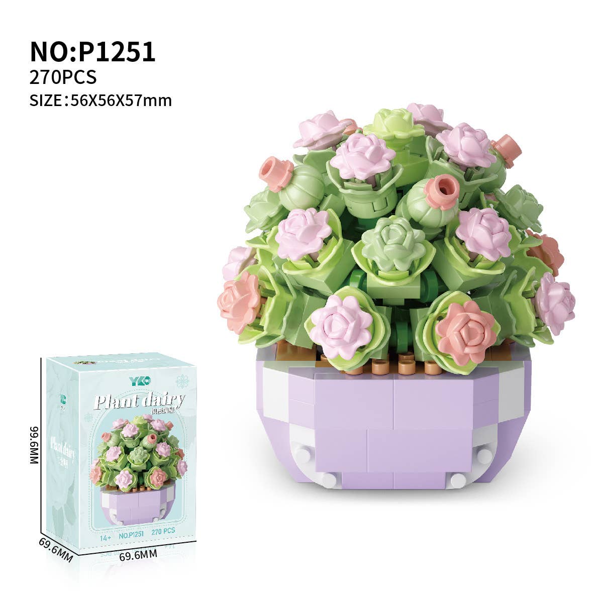 Succulents - Plant Legos