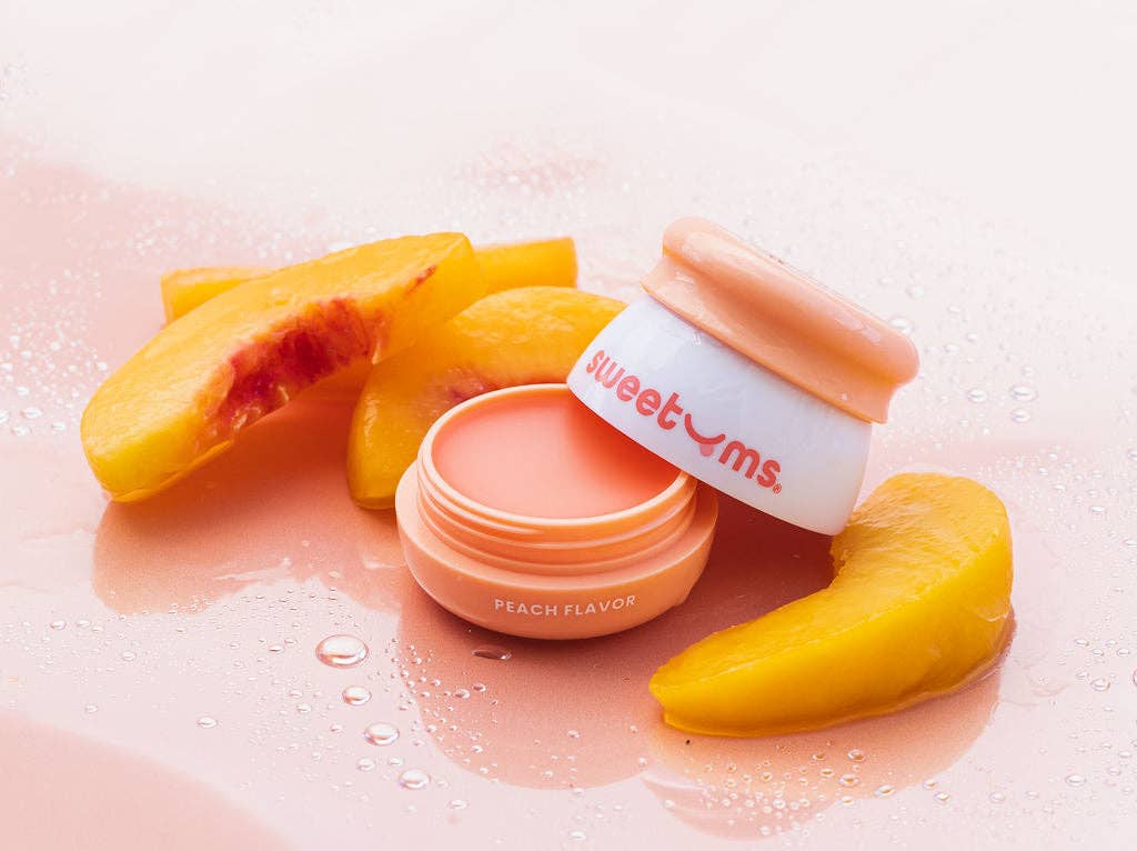 Peach Flavored Lip Balm Beauty Gloss Valentine'sGift for Her