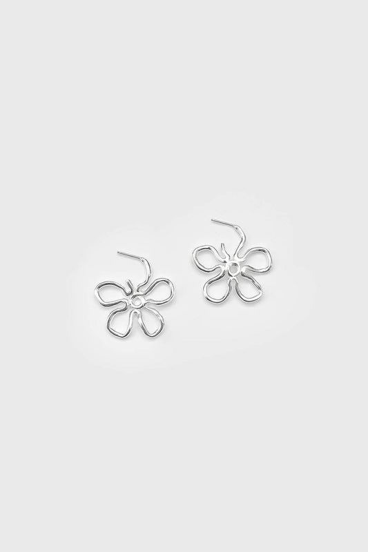 Flora Medium Hoops