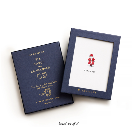I Know Him  | Christmas Card | ELF (Boxed set of 6)
