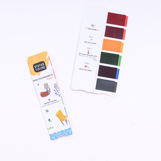 Mini Colorsheets - Original | Watercolor Paint