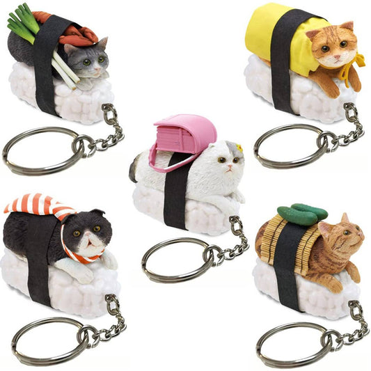 Sushi Cat (Nekozushi) Keyring Blind Box Vol.1