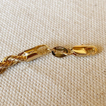 Load image into Gallery viewer, 18k Gold Filled 4.0mm Rope Anklet
