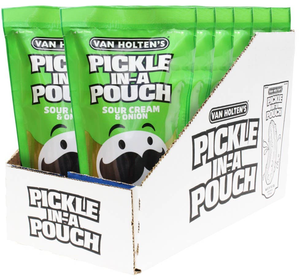 Van Holten's Pringles Sour Cream & Onion Pickle Pouch