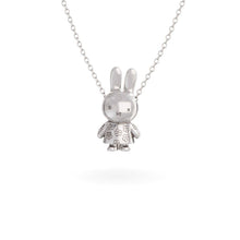 Load image into Gallery viewer, Miffy Flower Body Necklace Sterling Silver
