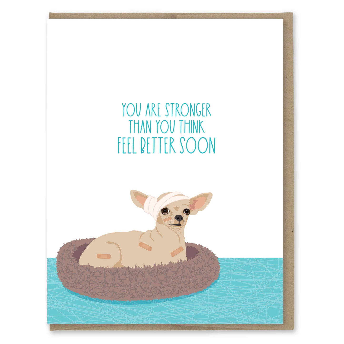 Feel Better Chihuahua Card