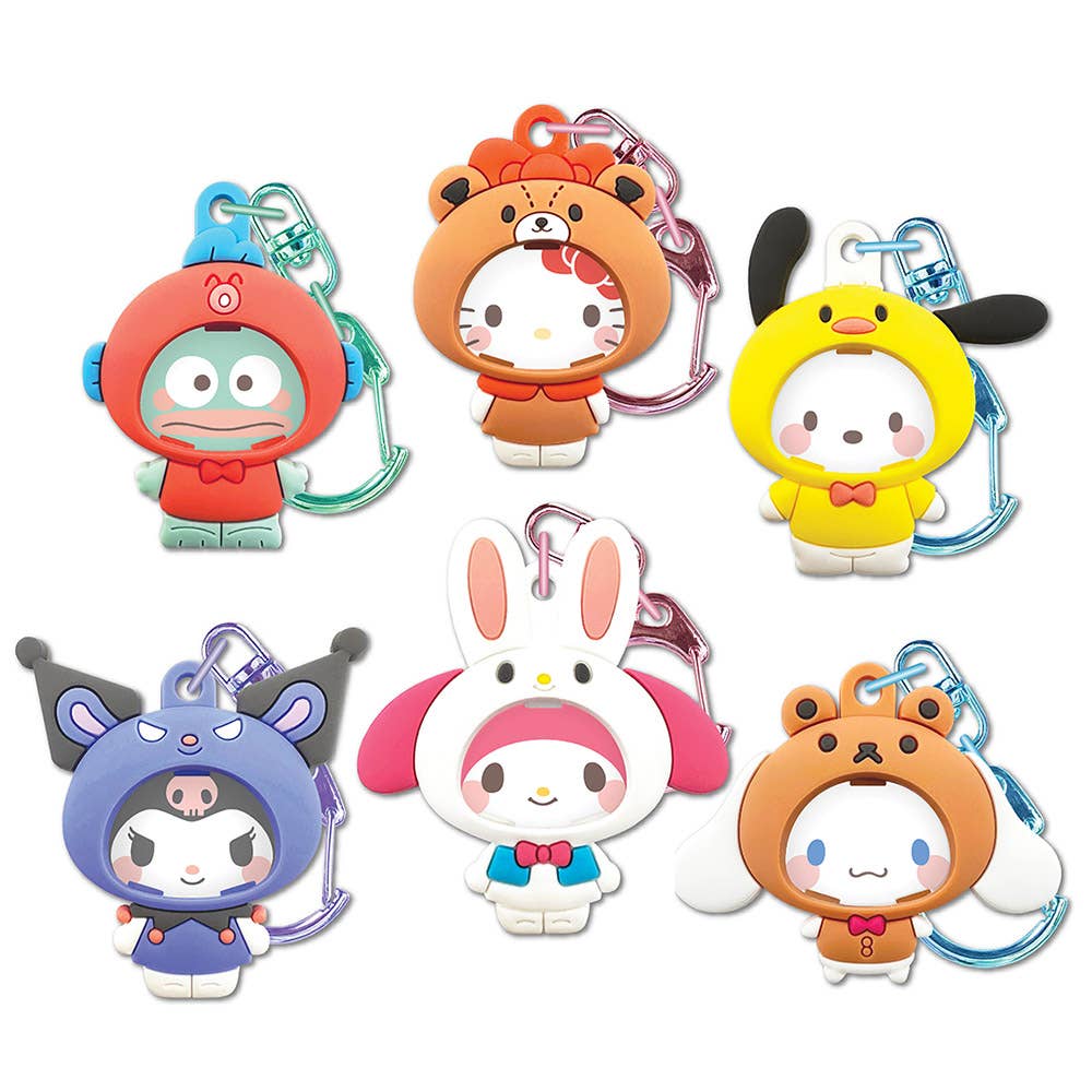 Sanrio Characters - Photo Change! Face Keyring Blind Box