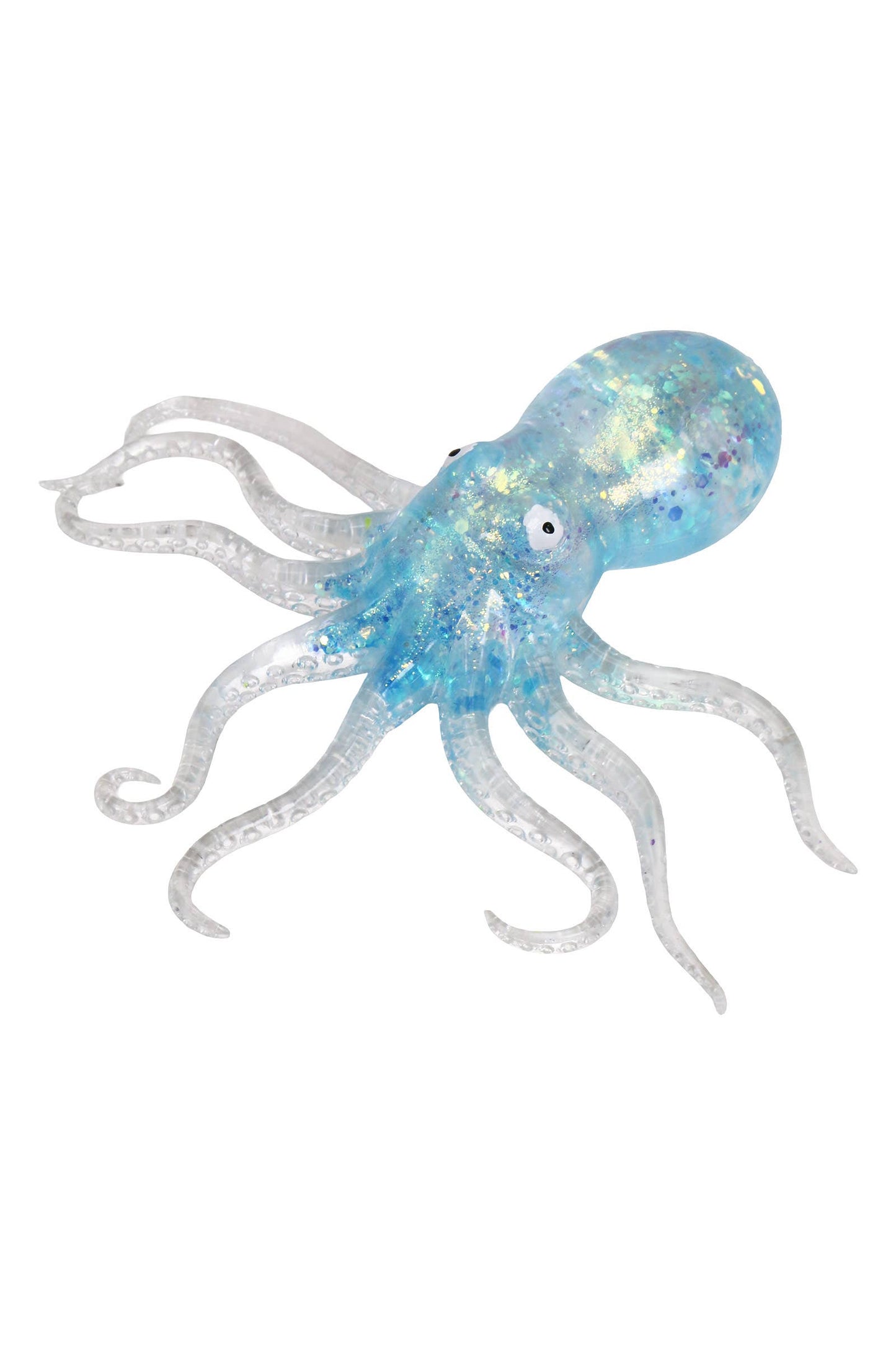 Octopus Glittery Maltose Putty Filled Squishy Toy